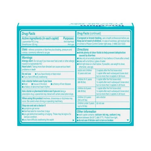 Imodium, Multi-Symptom Relief Caplets, 12 Tabs Imodium
