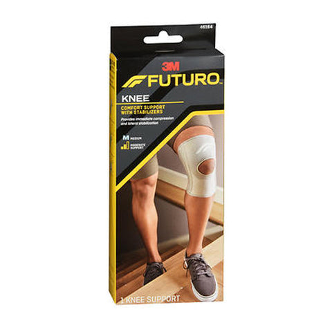 Futuro, Knee Comfort Support With Stabilizers Moderate Medium, 1 Each