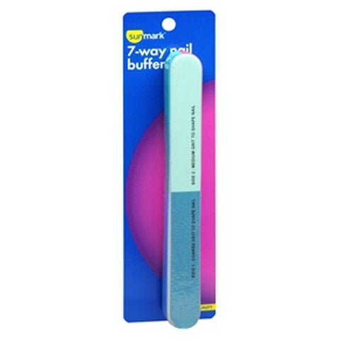Sunmark, 7-Way Nail Buffer, 1 each Sunmark