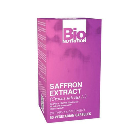 Bio Nutrition Inc, Saffron Extract, 50 VEG CAPS Bio Nutrition Inc