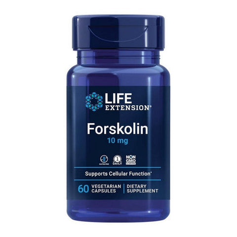 Life Extension, Forskolin, 10 mg, 60 Vcaps Life Extension