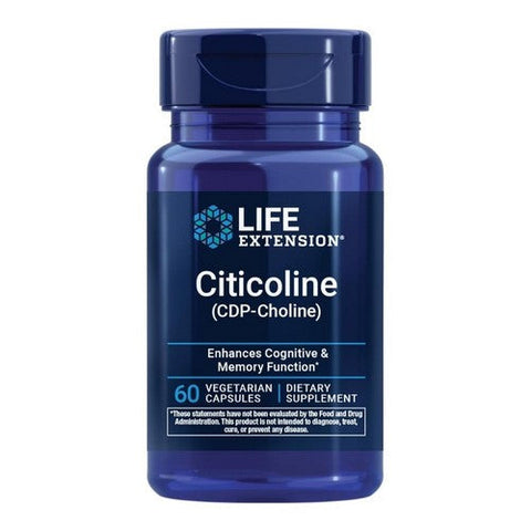 Life Extension, Citicoline (CDP-Choline), 250 mg, 60 Vcaps Life Extension