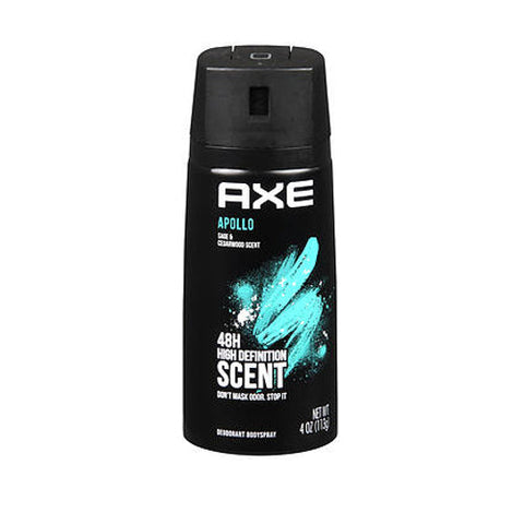 Axe, Aluminum Free Deodorant Bodyspray Apollo, 4 Oz Axe