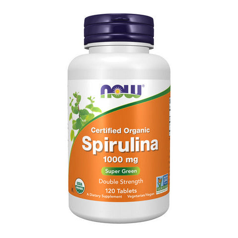 Now Foods, Organic Spirulina, 1000 mg, 120 Tabs Now Foods