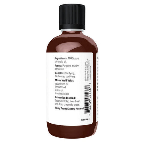 Now Foods, Citronella Essential Oils, 4 Oz Now Foods