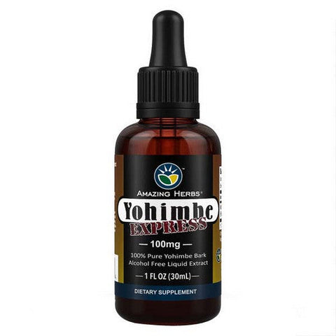 Amazing Herbs, Black Seed Yohimbe Express Liquid Extract, 1 oz Amazing Herbs