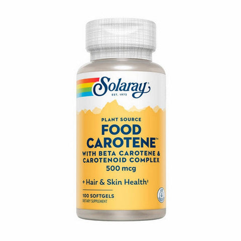 Solaray, Food Carotene, 10,000 IU, 100 Softgels Solaray
