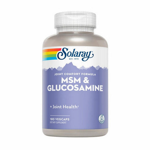 Solaray, MSM & Glucosamine, 180 Veg Caps Solaray