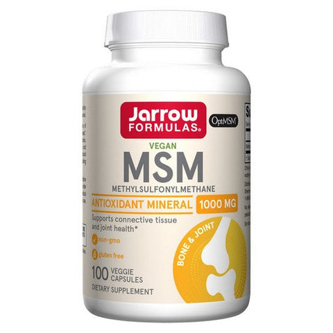 Jarrow Formulas, MSM, 1000 mg, 100 Caps Jarrow Formulas