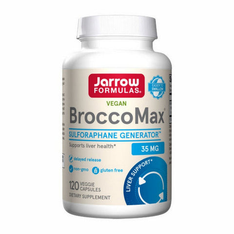 Jarrow Formulas, BroccoMax Sulforaphane Glucosinolate, 35 Mg, 120 Veg Caps Jarrow Formulas