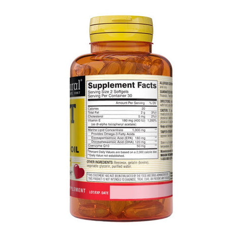 Mason, Heart Trio: Co Q-10 - Vitamin E & Fish Oil, 60 Sgel Mason