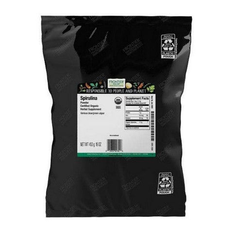 Frontier Coop, Organic Powdered Spirulina, 16 Oz Frontier Coop