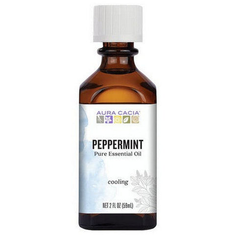 Aura Cacia, 100% Pure Essential Oil Peppermint, 2 Oz Aura Cacia