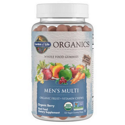 Garden of Life, Organics men's Multi, Organic Berry 120 Chews Garden of Life