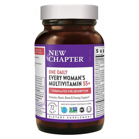 New Chapter, Every Woman's One Daily 55 Plus Multivitamin, 24 Tabs New Chapter