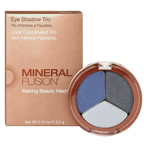 Mineral Fusion, Eye Shadow Trio Jaded, .1 Oz Mineral Fusion