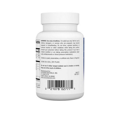 Source Naturals, Sleep Science Sleep Rejuvenation, 30 Tabs Source Naturals