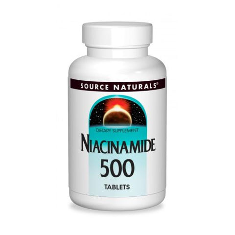 Source Naturals, Niacinamide, 500 mg, 120 Tabs Source Naturals