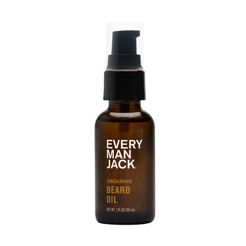 Every Man Jack, Hydrating Beard Oil With Shea Butter Sandalwood, 1 Oz Every Man Jack