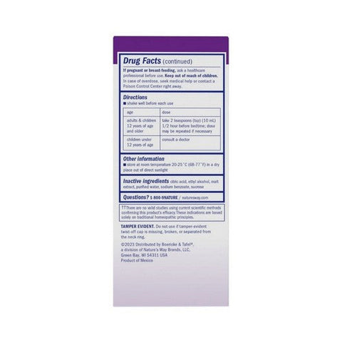 Boericke & Tafel, Boericke And Tafel Nighttime Cough And Bronchial Syrup, 4 Oz Boericke & Tafel