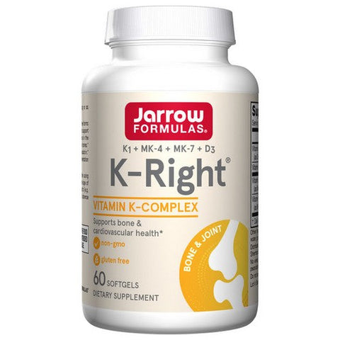 Jarrow Formulas, K-Right, 60 Softgels Jarrow Formulas