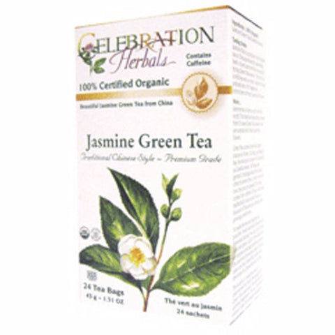 Celebration Herbals, Jasmine Premium Green Tea, 24 Bags Celebration Herbals