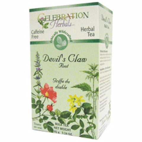 Celebration Herbals, Devils Claw Root Wildcrafted Tea, 55 grams Celebration Herbals