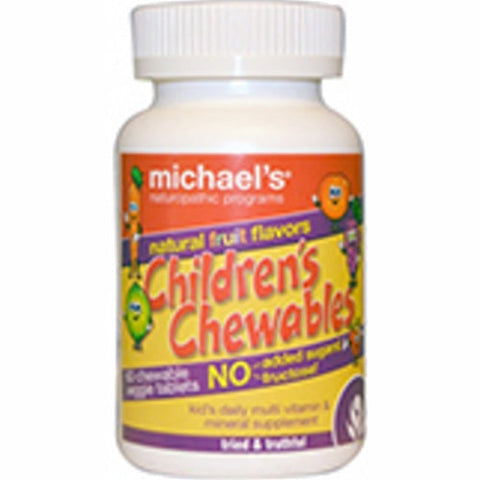 Michael's Naturopathic, Children's Chewable Multi Vitamin, 60 Waffer Michael's Naturopathic