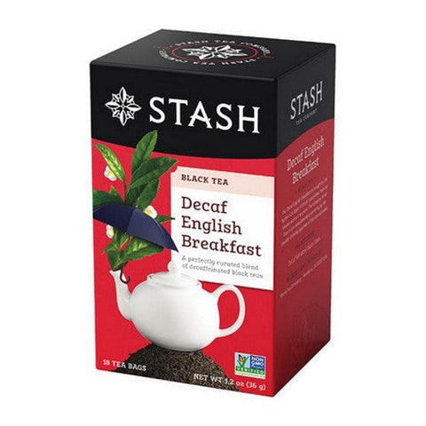 Stash Tea, Black Tea Decaf English Breakfast, 18 Count Stash Tea