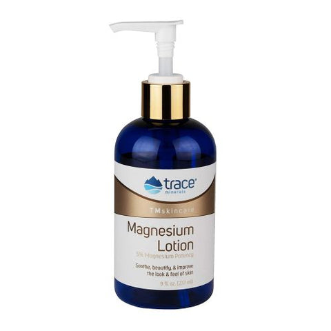 Trace Minerals, Magnesium Lotion, 8 Oz Trace Minerals