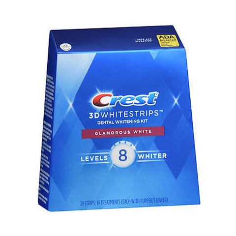 Crest, 3D Whitestrips Dental Whitening Kit Glamorous White, 14 Each Crest