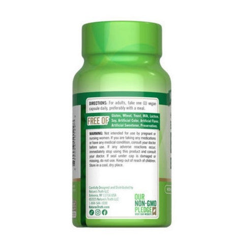 Nature's Truth, High Potency Balanced B-100 B- Complex Quick Release Capsules, 60 Caps Nature's Truth