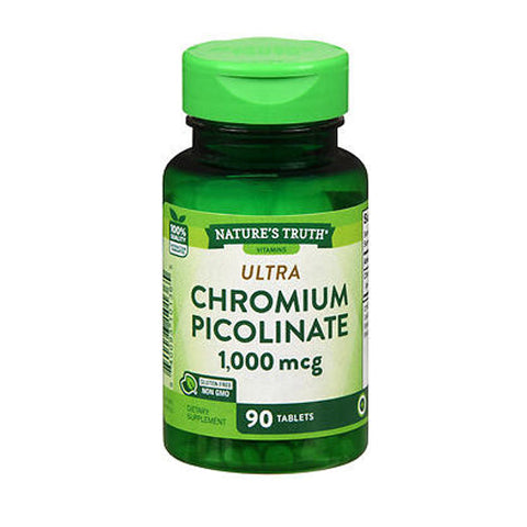 Nature's Truth, Ultra Chromium Picolinate, 1000 Mcg, 90 Tabs Nature's Truth