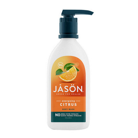 Jason Natural Products, Body Wash Satin, Shower Citrus 30 Fl Oz Jason Natural Products