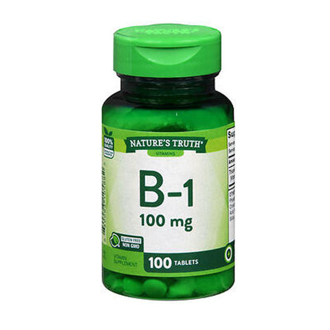 Nature's Truth, B-1, 100 Mg, 100 Tabs Nature's Truth