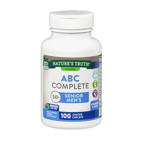 Nature's Truth, ABC Complete Senior Men's 50+ Coated, 100 Caps Nature's Truth