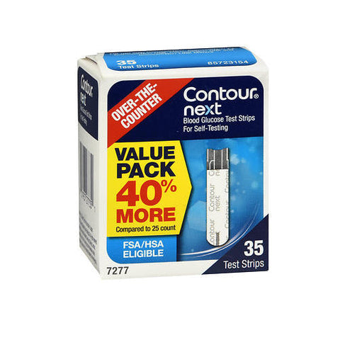 Contour, Next Blood Glucose Test Strips, 35 Each Contour