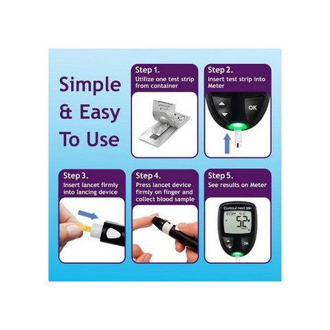 Contour, Next Blood Glucose Test, 70 Each