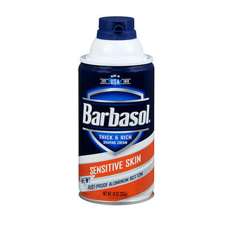 Barbasol, Thick & Rich Shaving Cream Sensitive Skin, 7 Oz Barbasol