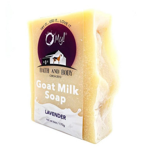 O MY!, Goat Milk Essential Oil Soap, 0, Lavender, 6 Oz O MY!