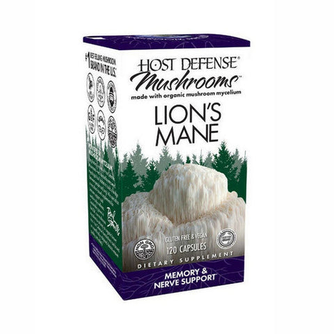 Host Defense, Lion's Mane, 120 Cap Host Defense