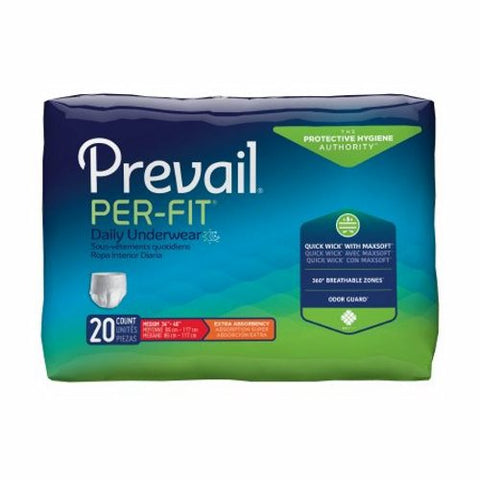 First Quality, Unisex Adult Absorbent Underwear, Count of 20 First Quality
