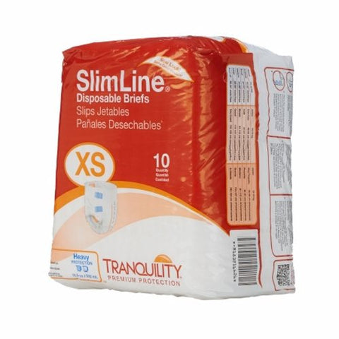 Principle Business Enterprises, Unisex Adult Incontinence Brief X-Small, Count of 10 Principle Business Enterprises