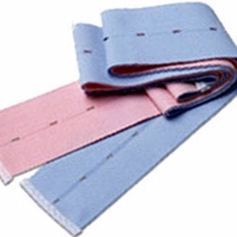 Cardinal, Transducer Belt Life Trace  Buttonhole Style, Pink and Blue, 2-3/8 X 48 Inch Fetal Monitoring, Count of 50 Cardinal