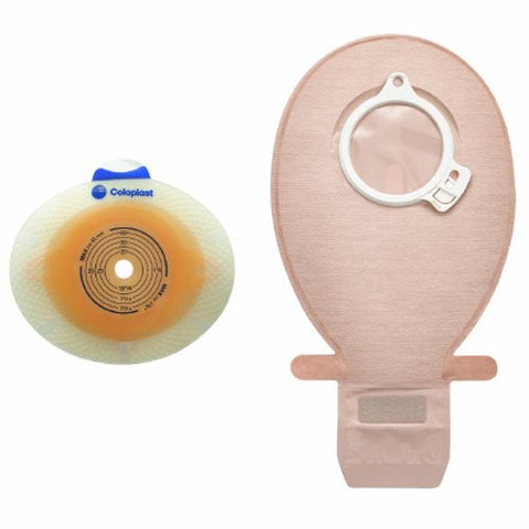 Coloplast, Ostomy Barrier SenSura  Click Pre-Cut, Long Lasting Wear, Flexible Double Layer Adhesive 1-9/16 Inch, Box Of 5 Coloplast