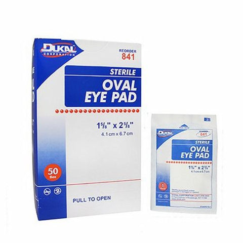 Dukal, Eye Pad Small Adhesive Strip, Box Of 50 Dukal