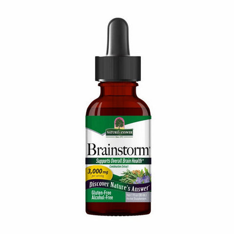 Nature's Answer, Brainstorm, ALCOHOL FREE, 1 OZ Nature's Answer
