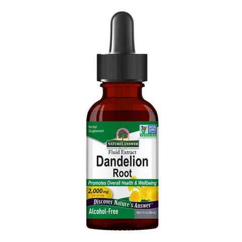 Nature's Answer, Dandelion Root, ORGANIC ALCOHOL FREE, 1 OZ Nature's Answer