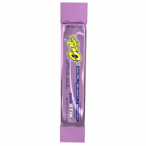 Kent Precision Foods, Electrolyte Replenishment Drink Mix Sqwincher Quik Stik  Zero Grape Flavor 11 oz., Pack Of 50 Kent Precision Foods