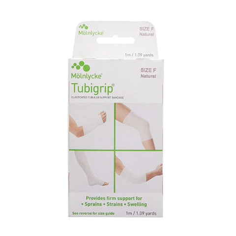 Molnlycke, Elastic Tubular Support Bandage 4 Inch X 1 Yard Large Knee 1523, Box Of 12 Molnlycke